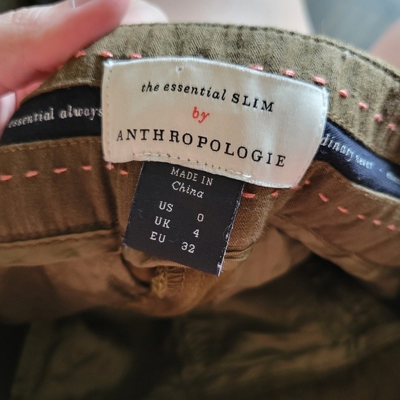 The Essential Slim by Anthropologie Pants Size 0 - Picture 2 of 2